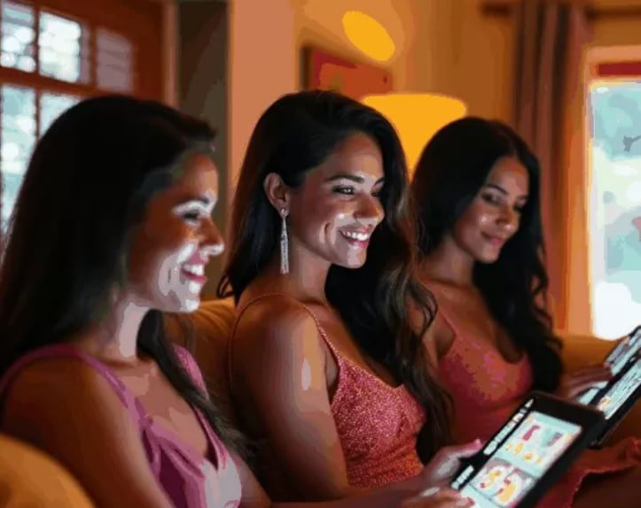 Filipino player on a mobile phone browsing vip game promotion offers and bonus deals in the Philippines